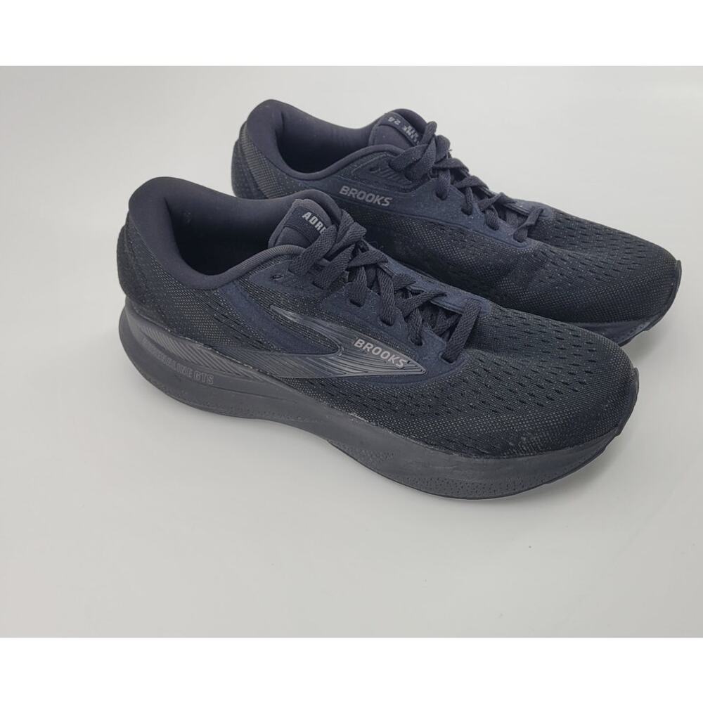 Brooks Adrenaline GTS 24 Running Shoes Black 1204261D020 Women’s Size 10D Used - Picture 2 of 12